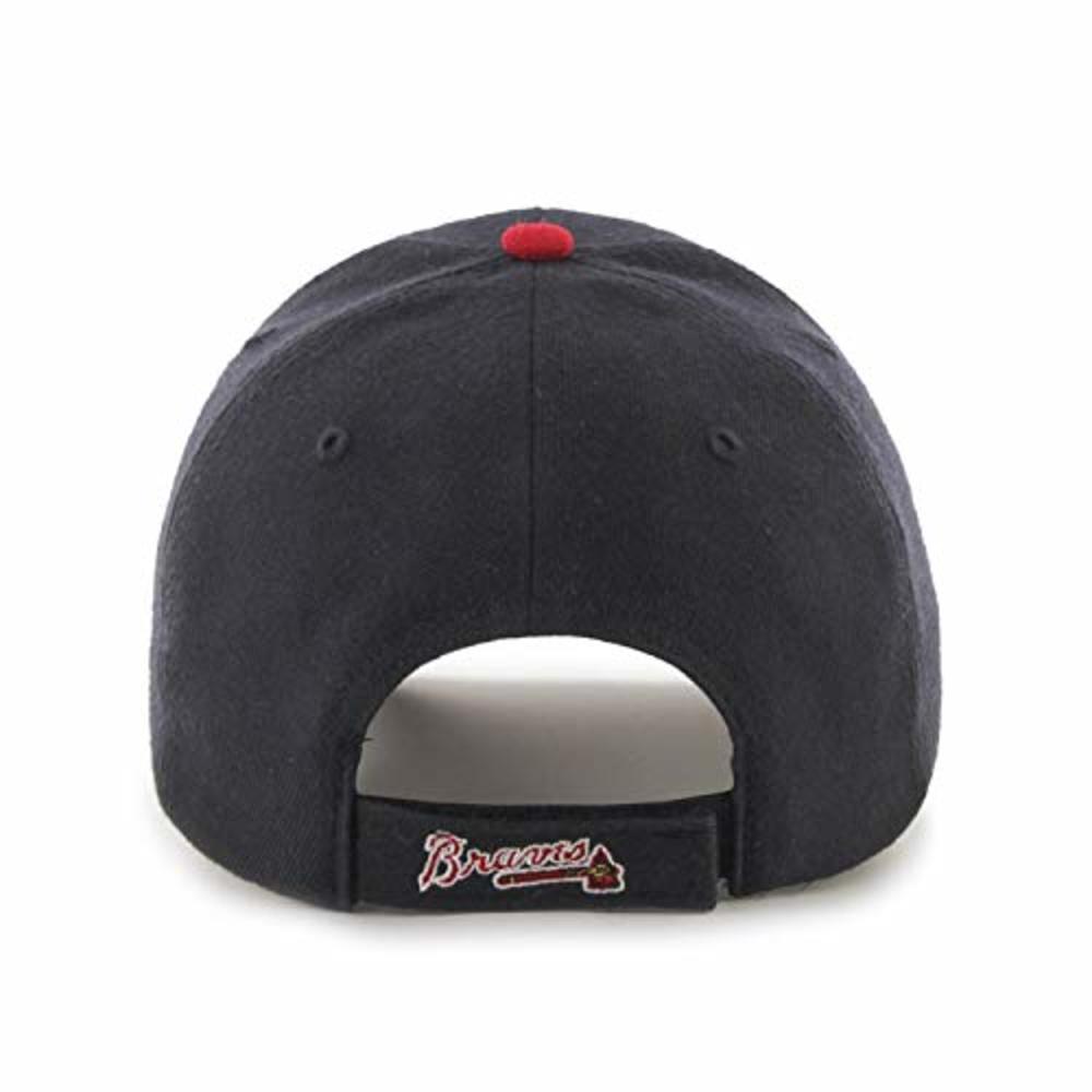 47 Mlb Atlanta Braves Juke Mvp Adjustable Hat, Navy-Home, One Size
