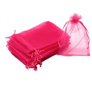 Dealglad Bezall 50Pcs Organza Bags 3x4 inch Small Jewelry Bags