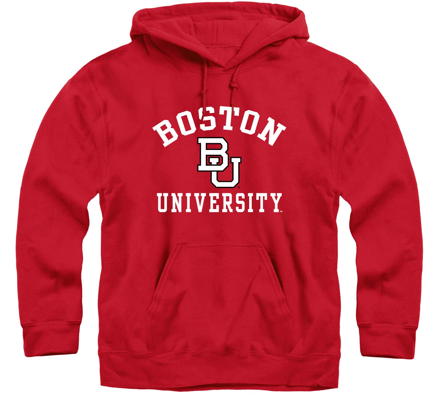 Ivysport Boston University Terriers Hooded Sweatshirt, Heritage, Red, Medium