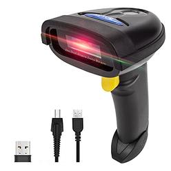 Netum 2D Barcode Scanner, Compatible With 2.4G Wireless & Bluetooth & Usb Wired Connection, Connect Smart Phone, Tablet, Pc, 1D 
