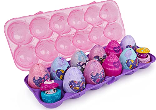 Hatchimals Colleggtibles, Cosmic Candy Limited Edition Secret Snacks 12-Pack Egg Carton, Girl Toys, Girls Gifts For Ages 5 And U