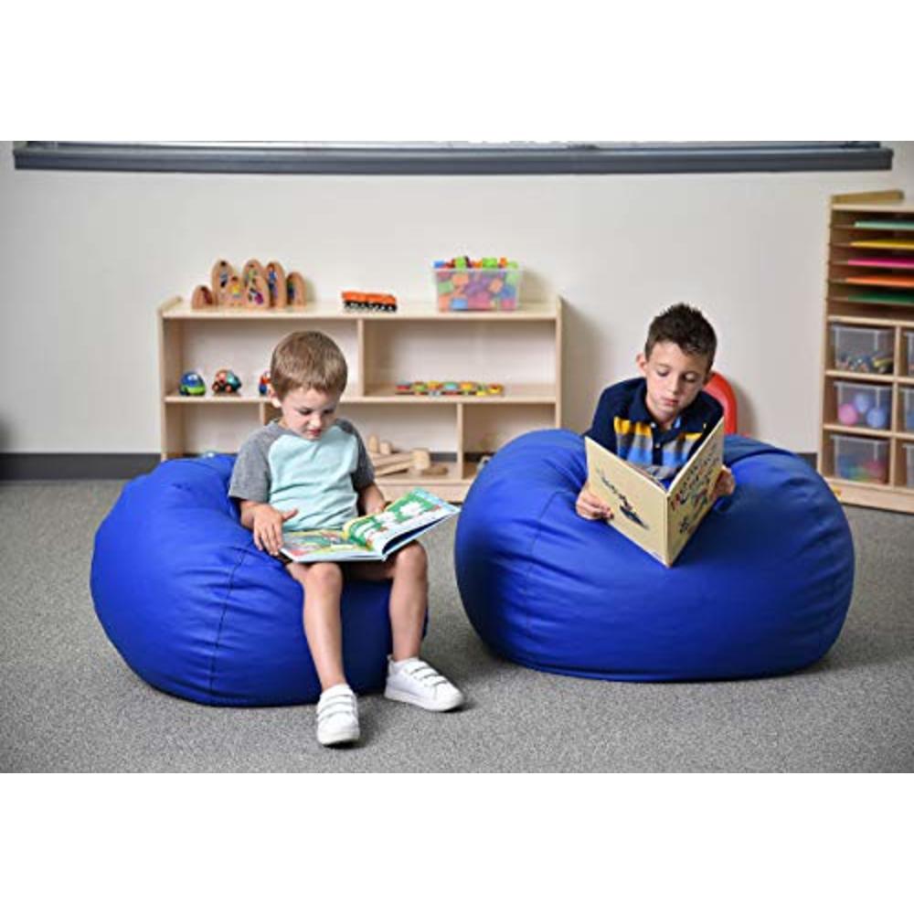 Children's Factory Childrens Factory - Cf610-001 26 Kids Bean Bag Chairs, Flexible Seating Classroom Furniture, Beanbag Ideal For Boy/Girl Toddler