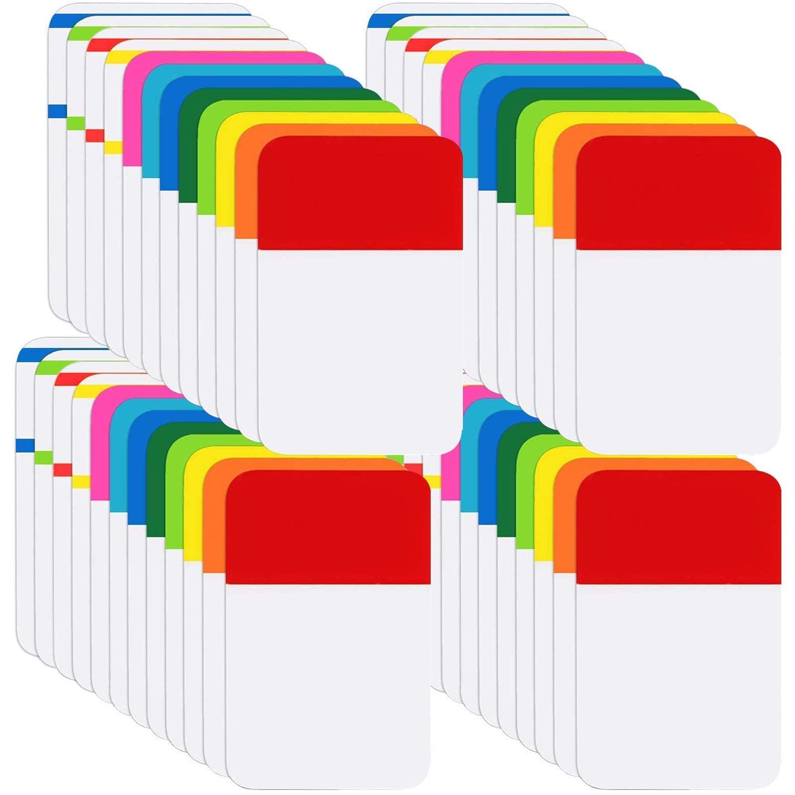 KICNIC KIMcOME File Index Tabs 1 Inch Sticky Flags 960 Pcs, colored Page Markers Self Adhesive, Repositionable Note Tabs for Documents,