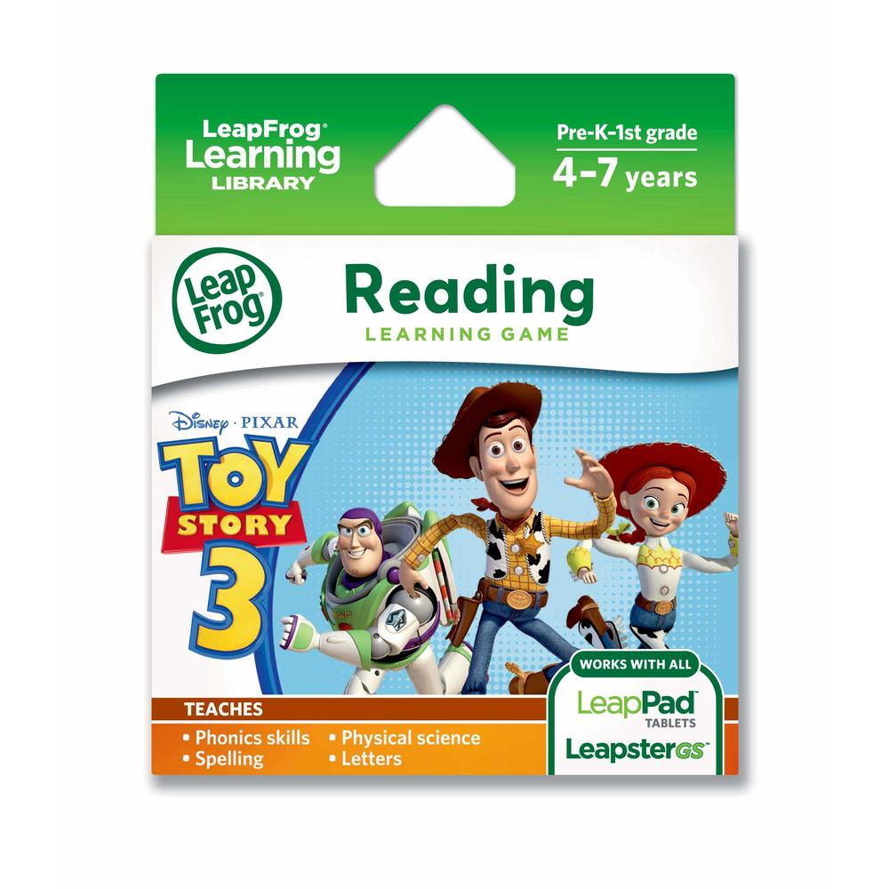 LeapFrog Disney-Pixar Toy Story 3 Learning game (works with LeapPad Tablets & LeapstergS)