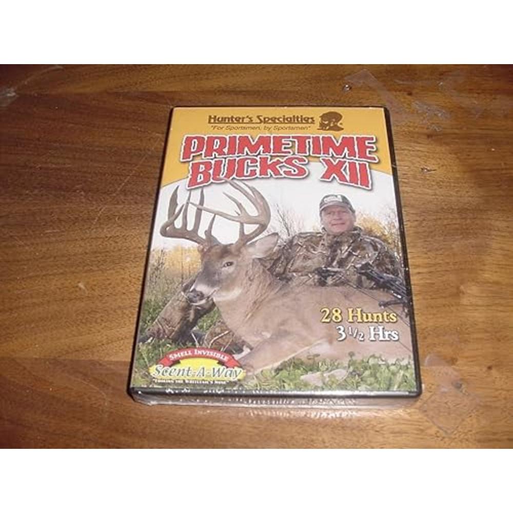 Hunters Specialties Primetime Bucks 12 DVD Deer Hunting DVD