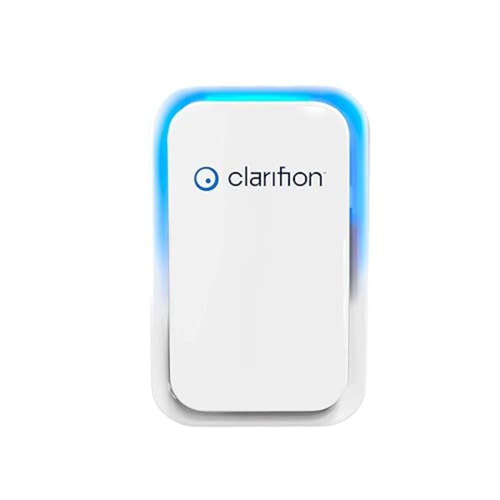 clarifion - Air Ionizers for Home (1 Pack), Negative Ion Filtration System, Quiet Air Freshener for Bedroom, Office, Kitchen, Po