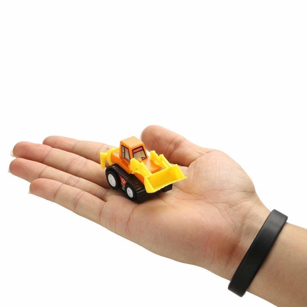Fajiabao Kids construction Toy cars for 3 4 5 Year Old Boys Toddler Mini Pull Back Vehicles Excavator Truck Tractor Party Favors