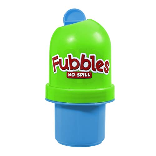 Little Kids Fubbles Bubbles No-Spill Bubbles Tumbler Bubble toy for babies toddlers and kids of all ages Includes 4oz bubble Solution and bu