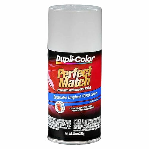 Dupli-color EBFM02297 Perfect Match Automotive Spray Paint - Ford Oxford White, 9LA9YOYZ - 8 oz Aerosol can