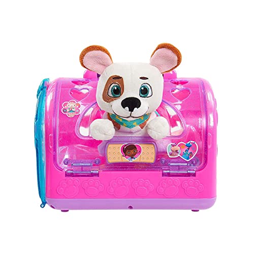 Disney Doc McStuffins Pet Rescue On-the-go carrier, Oliver, Officially Licensed Kids Toys for Ages 3 Up by Just Play
