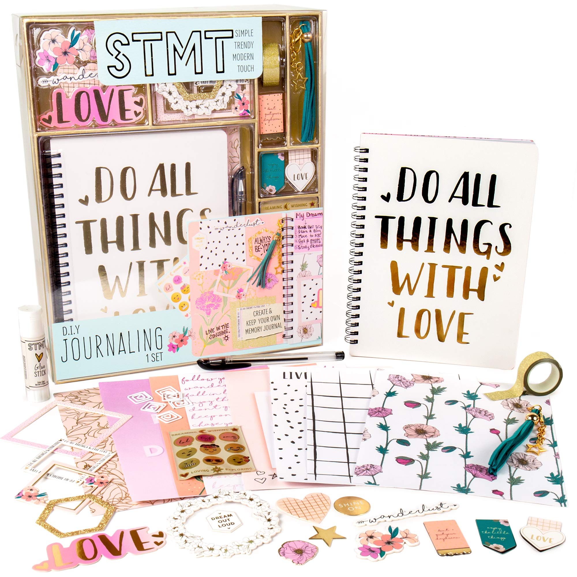 STMT DIY Do All Things With Love Journaling Set, Stationery Set, Bullet Journal Kit, Journaling Kit, Journals for Teen girls, DI