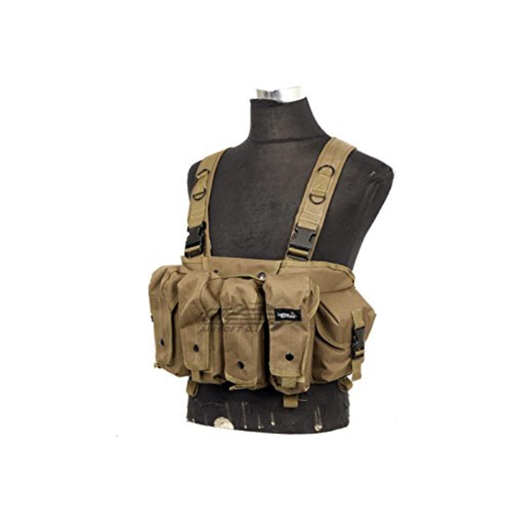 Lancer Tactical cA-308T AK chest Rig in Tan