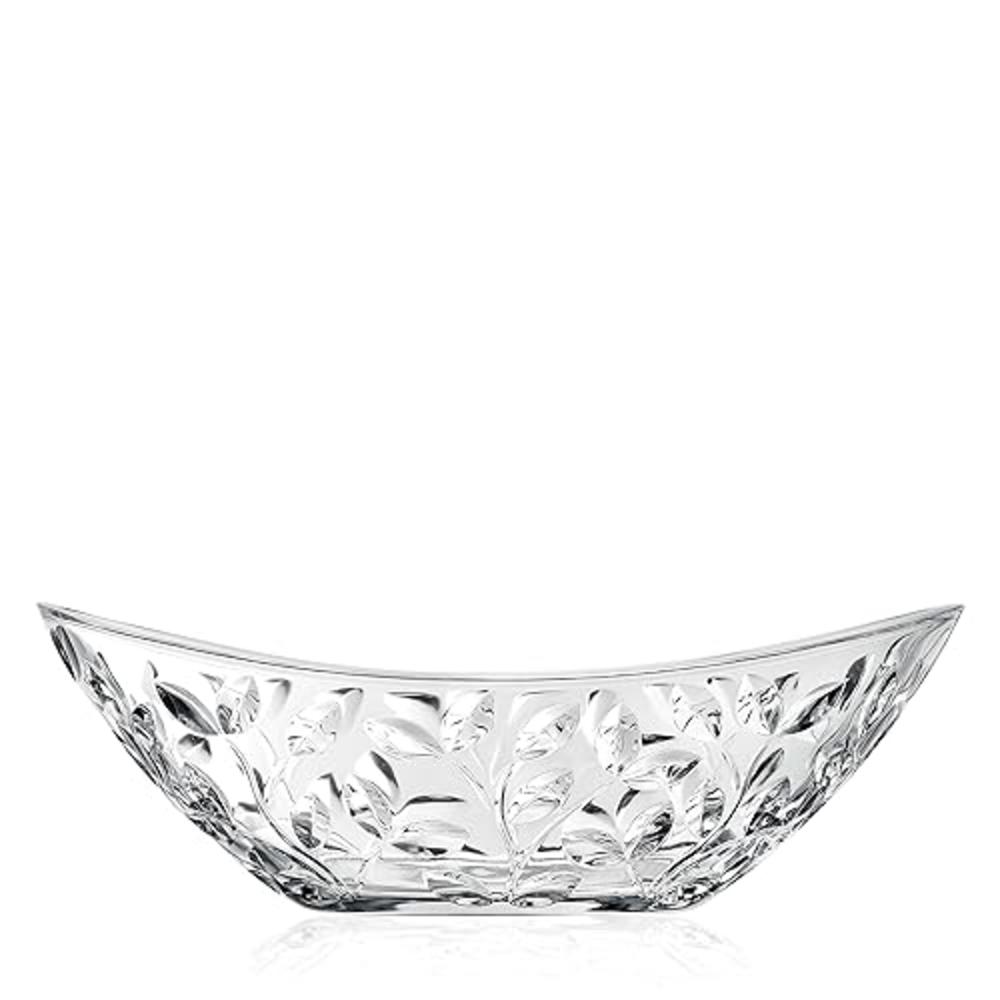 Lorenzo RcR crystal Laurus collection Oval Bowl