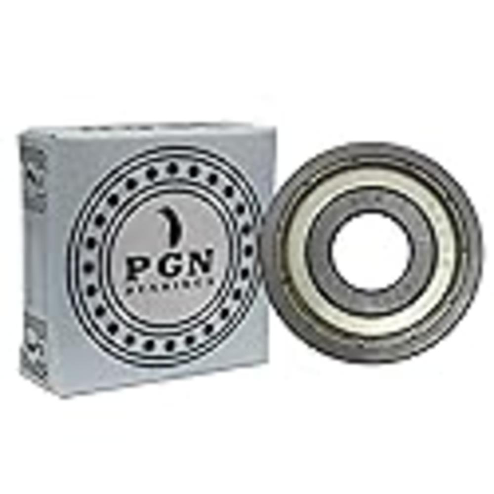 PGN Bearings PGN (10 Pack) 6200-ZZ Bearing - Lubricated Chrome Steel Sealed Ball Bearing - 10x30x9mm Bearings with Metal Shield & High RPM Su