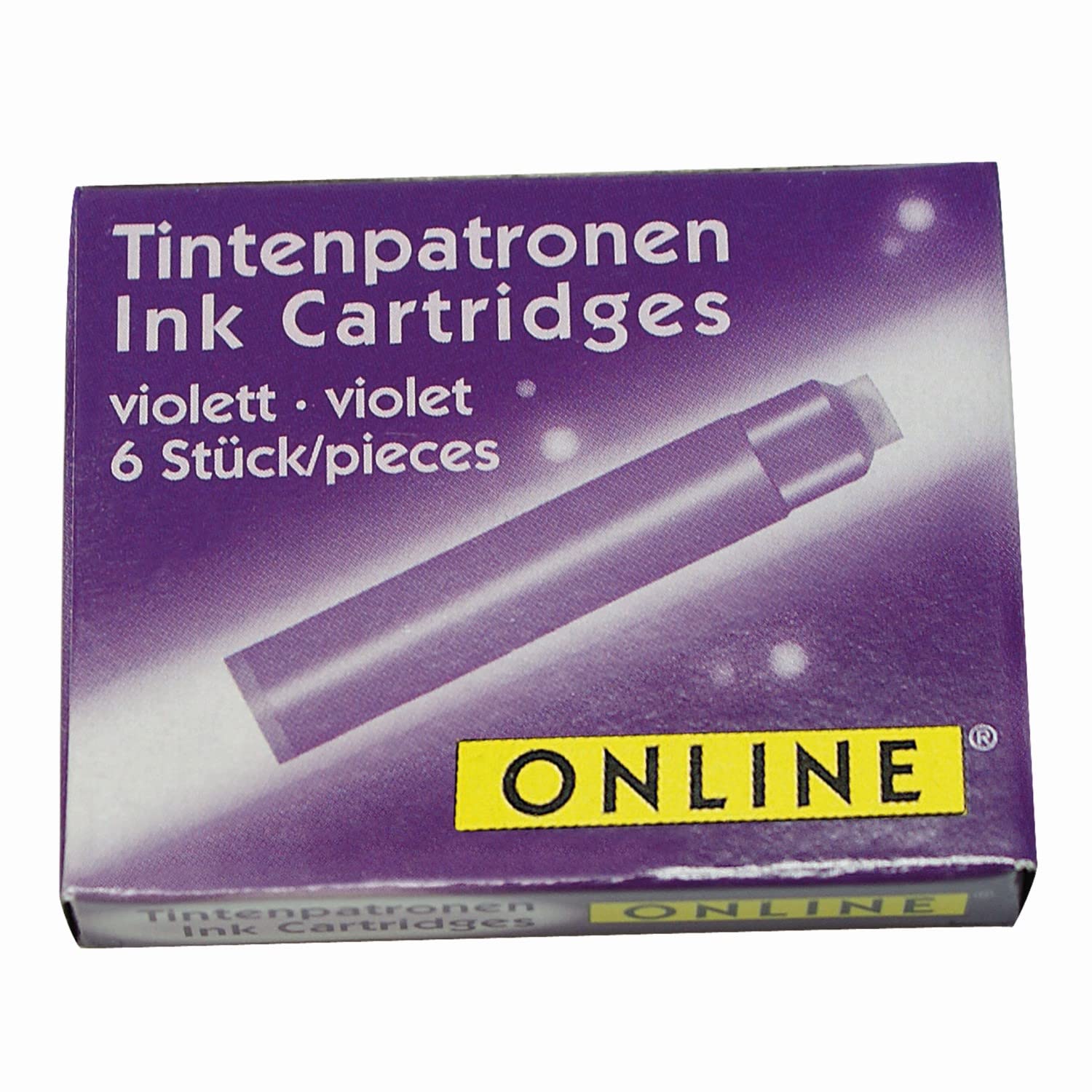 Online Ink Cartridges, Violet, Sold Per Box (6 Catridges)