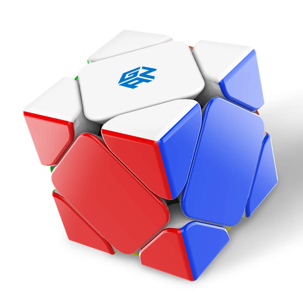 GAN Skewb, Magnetic Speed Cube Skweb Puzzle Cube Magic Cube UV Coated