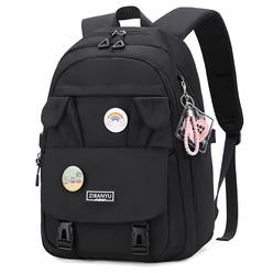 Makukke School Backpack for Women, Laptop Backpack 15.6 Inch College School Bag Anti Theft Travel Daypack Bookbag for Girls,Blac