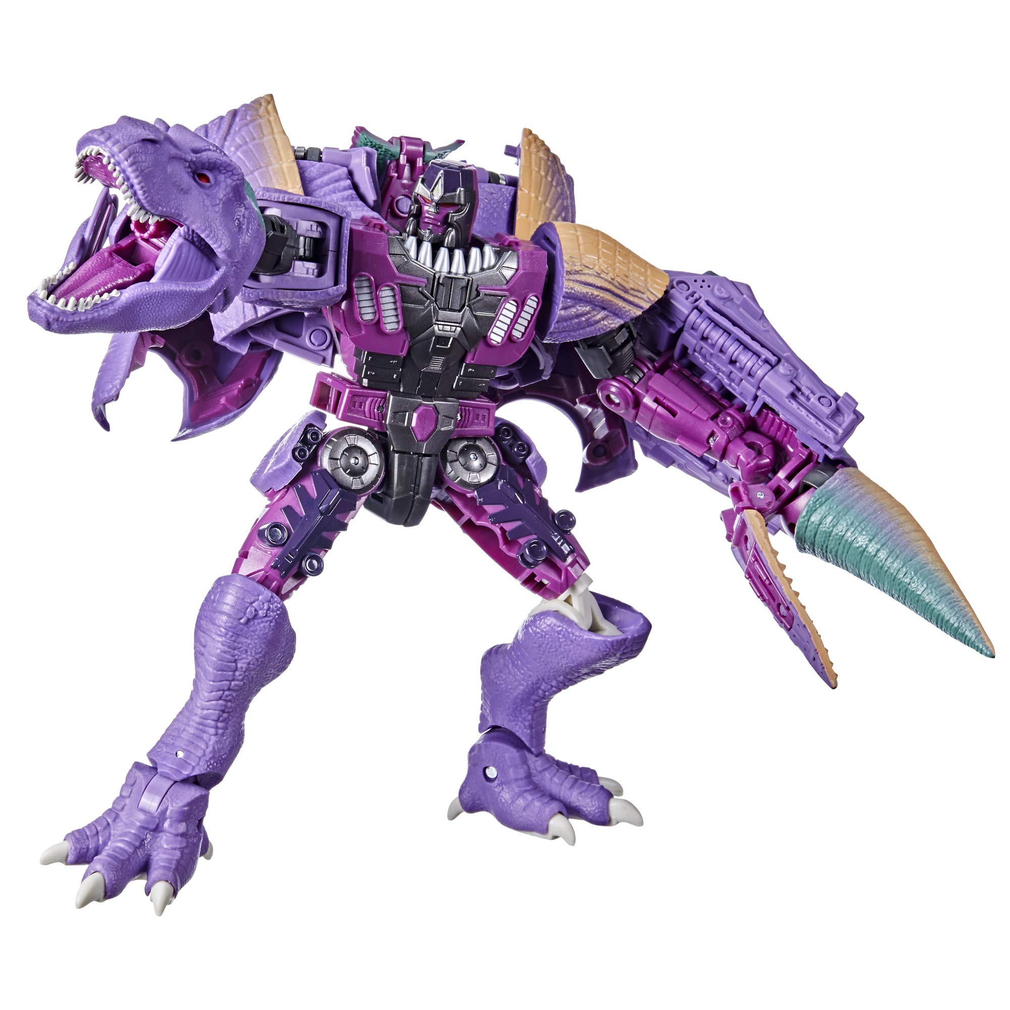 Transformers Toys Generations War for Cybertron: Kingdom Leader WFC-K10 Megatron (Beast) Action Figure - Kids Ages 8 and Up, 7.5