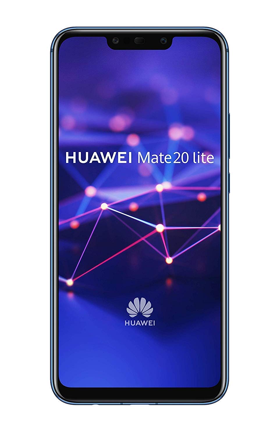 Huawei Mate 20 Lite Hybrid/Dual-SIM 64GB SNE-LX1 (GSM Only, No CDMA) Factory Unlocked 4G Smartphone (Sapphire Blue) - Internatio