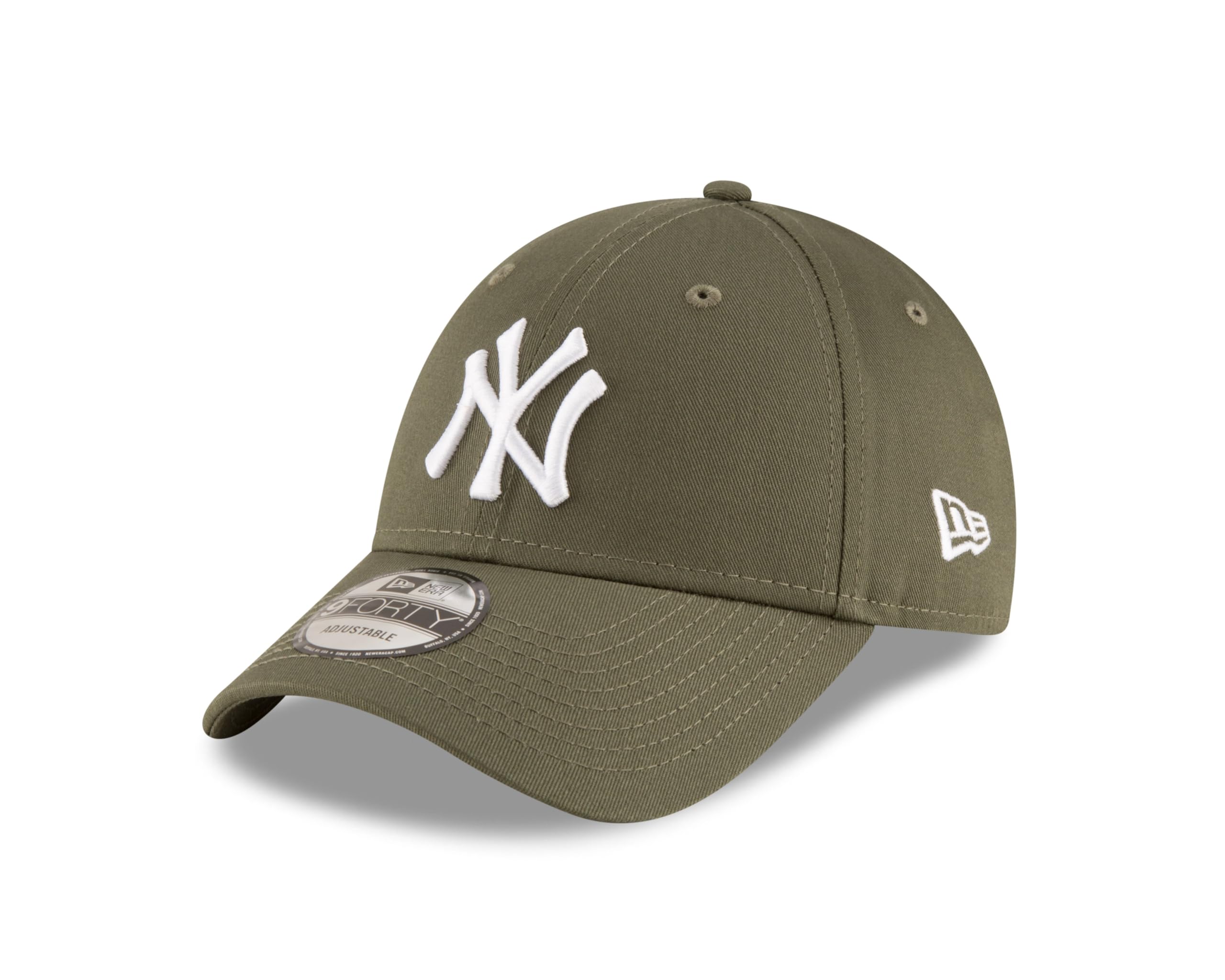 New Era Men One Size 9Forty New York cap, Olive-NY Yankees, One Size