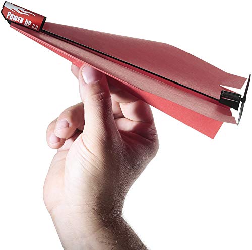 POWERUP 2.0 Paper Airplane Conversion Kit  Electric Motor for DIY Paper Planes  Fly Longer and Farther  Perfect for Kids & Adult