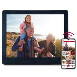 Pix Star Pix-Star 15 inch WiFi Digital Picture Frame  Share Videos and Photos Instantly by Email or App  Motion Sensor  IPS Display  Effo