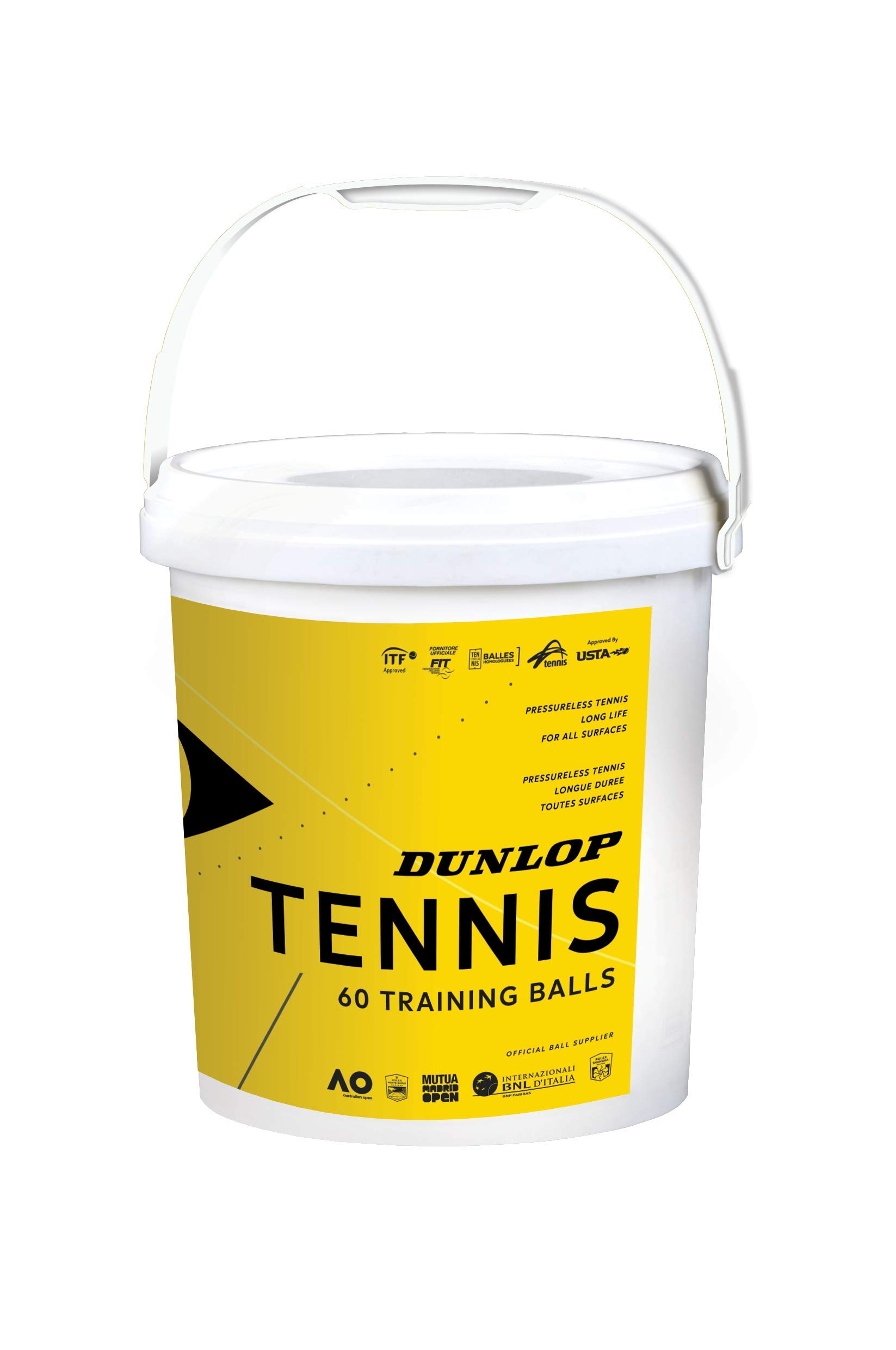 Dunlop Tennisball Training - 60 Bucket, 601341