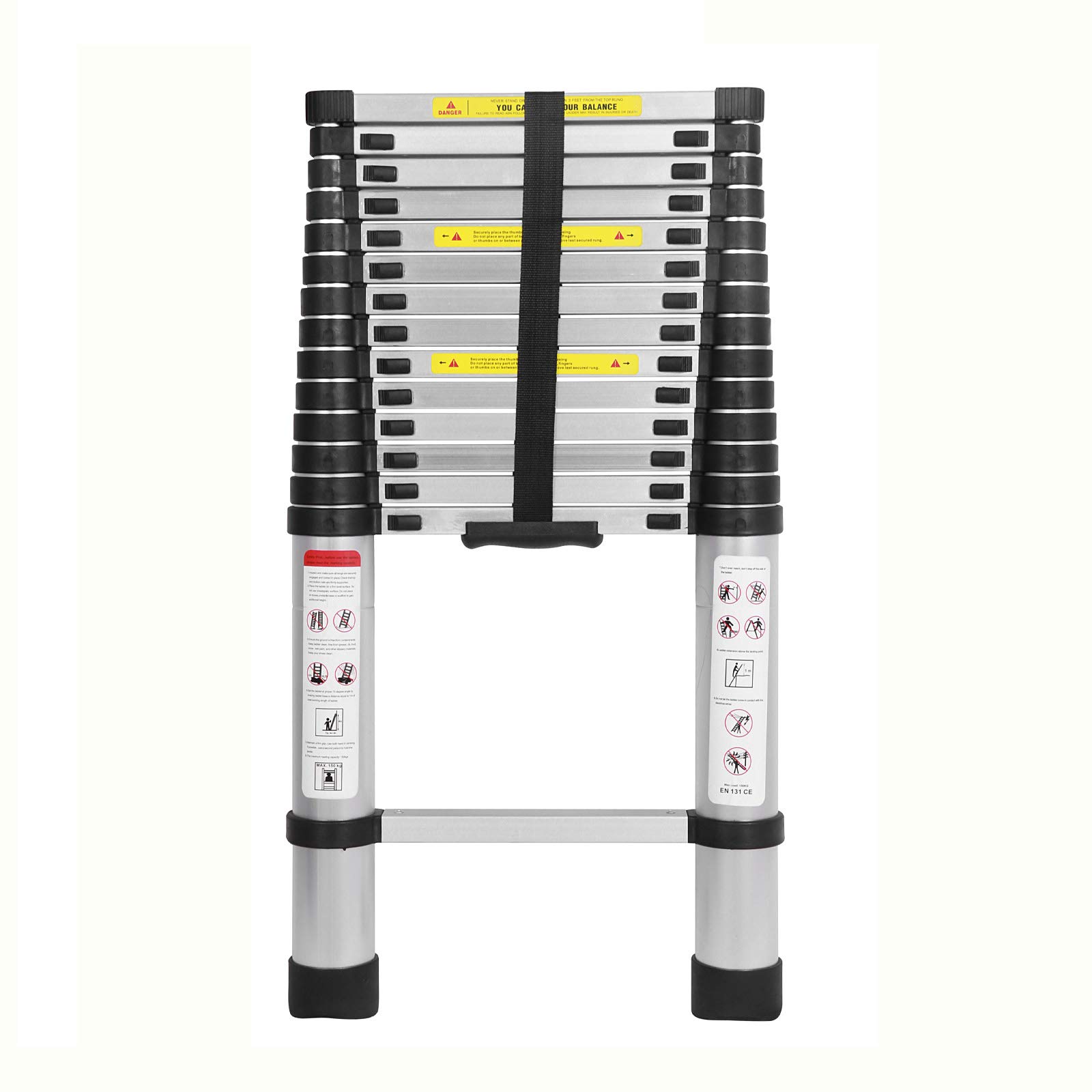 Feidak 14.4FT Telescoping Ladder, Aluminum Telescopic Extension Ladder