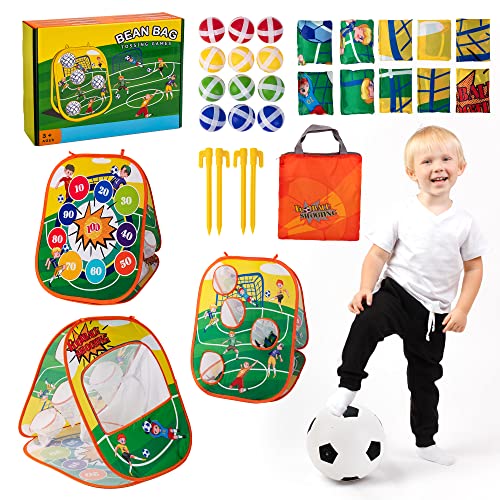 Sundaymot Bean Bag Toss Game Toy Football Toddler