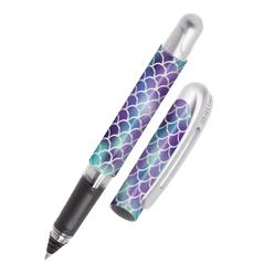 Online ergonomic rollerball pen Shiny for school & college ? soft grip part for left- and right-handed ? for standard ink cartri