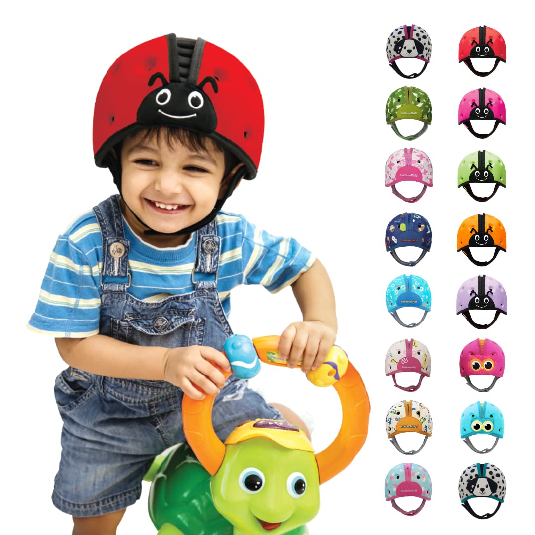 SafeheadBABY Award-Winning Infant Safety Helmet Baby Helmet for Crawling Walking Ultra-Lightweight Baby Head Protector Expandabl
