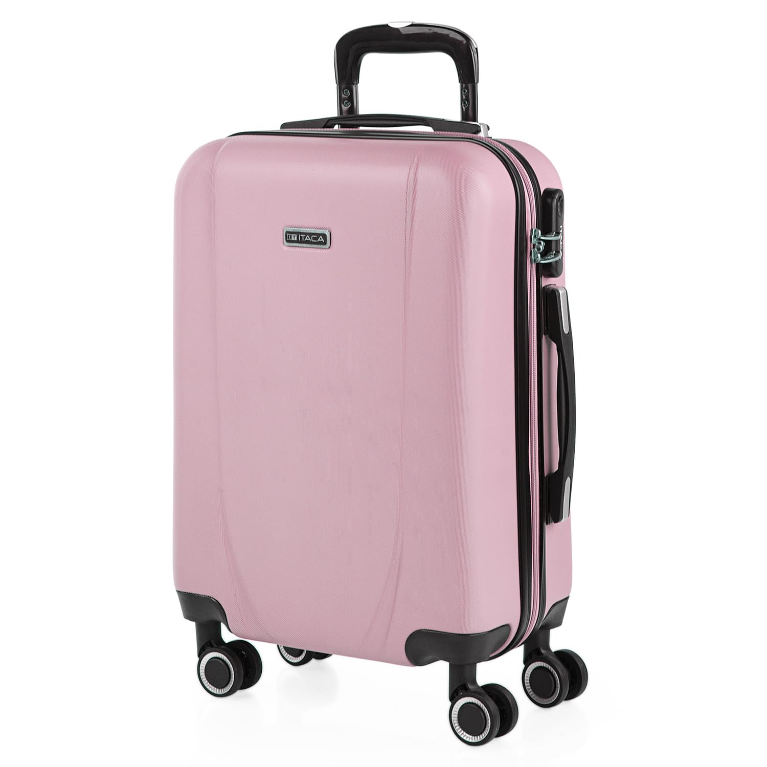 Valises ITACA Rigides 3 Tailles - Set Voyage ABS 4 Roues Avec Trousse Toilette