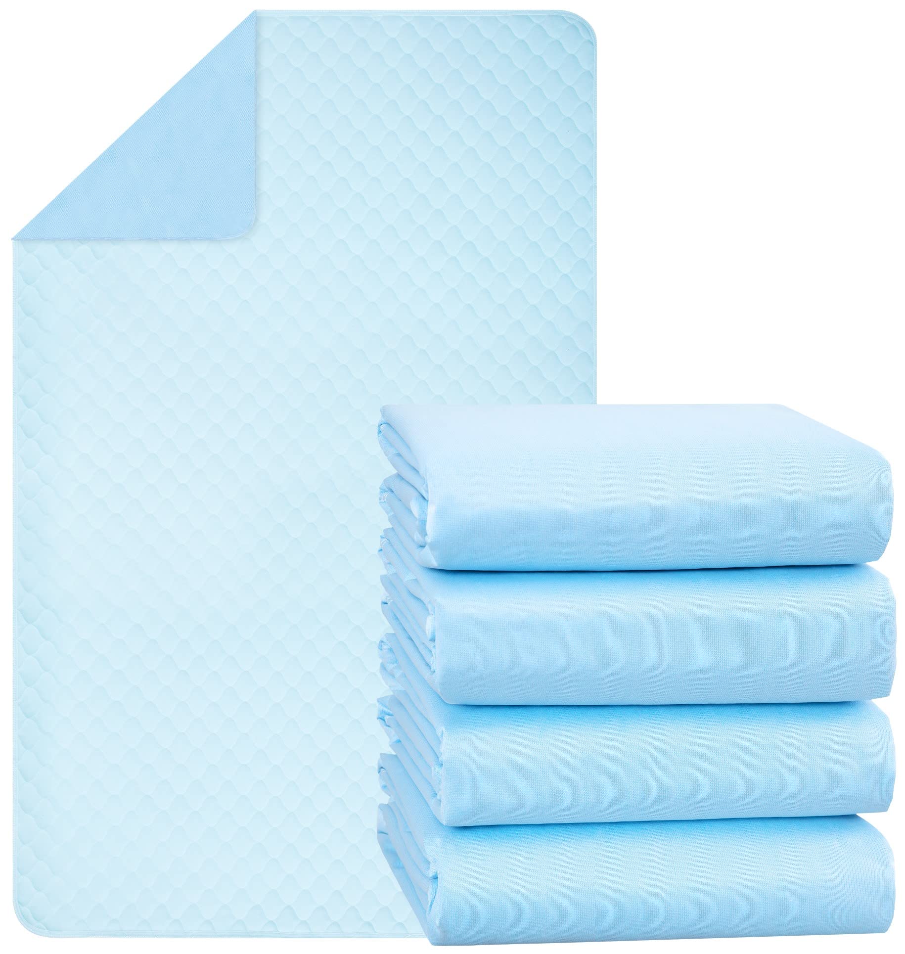 Bedding Aid Reusable Bed Pads for Seniors with Incontinence & for