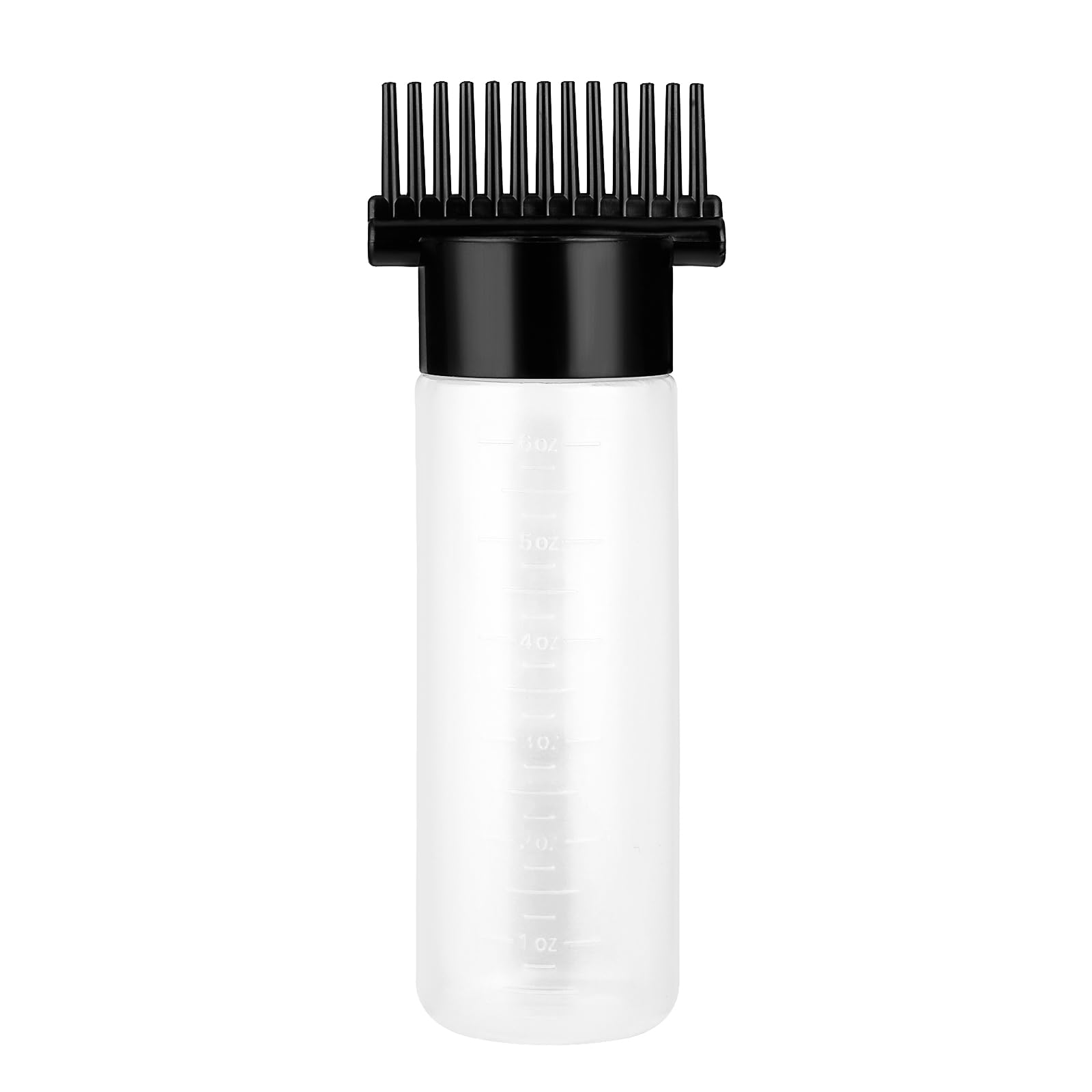 Sibba Root Comb Applicator Bottle, 6 Ounce Hair Oil Applicator Applicator  Bottle for Hair Dye Bottle Applicator Brush with Graduated S