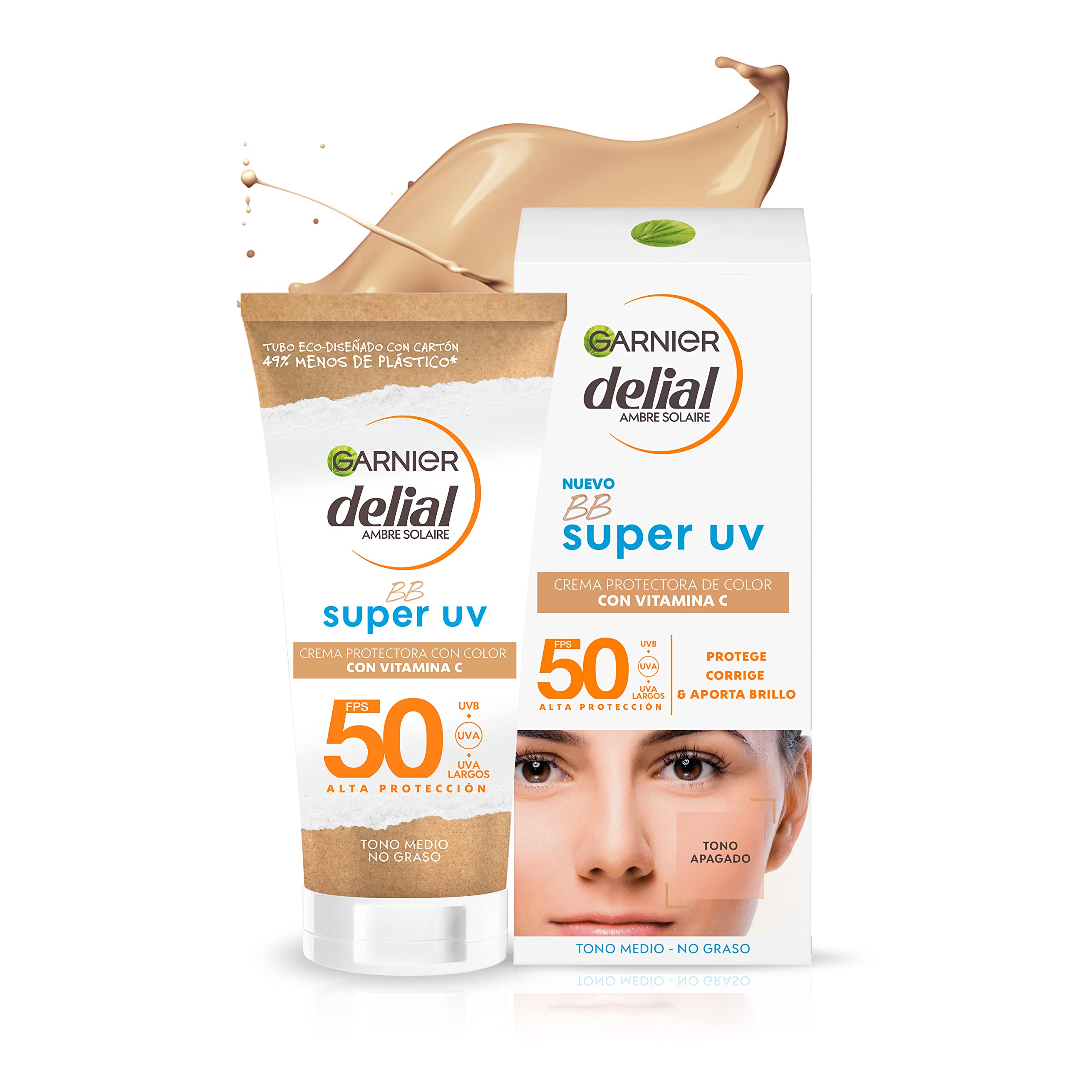 Garnier Delial Facial Bb Cream Spf 50 50 Ml