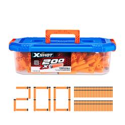 XSHOT 36181-2022 X-Shot Excel Ultimate Value 200 Darts Refill Carry Case Foam Blaster, Series 2, Medium