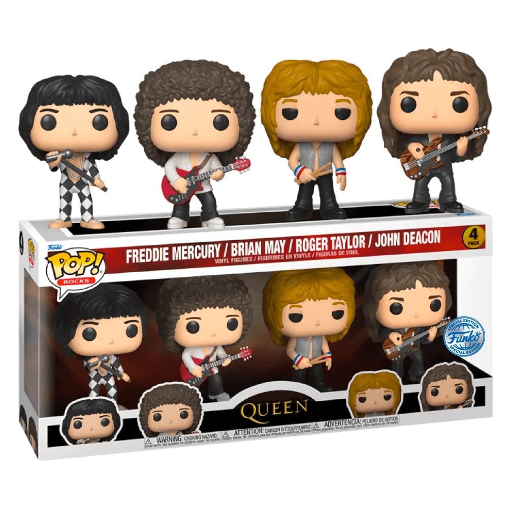 Figurine Pop Funko Queen John Deacon N°95 - Neuf - Collection Music Rocks