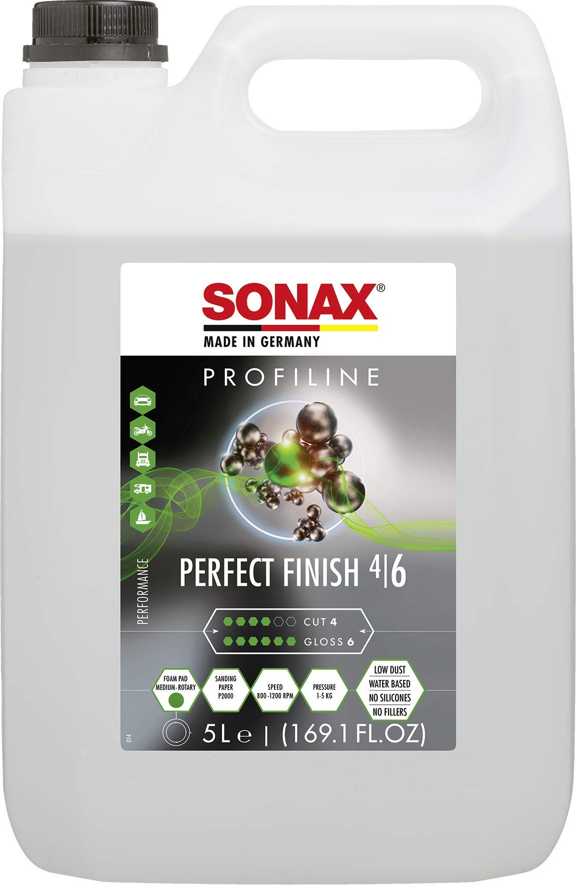 Sonax 224500 Profiline Perfect Finish, 169.1 fl. oz.