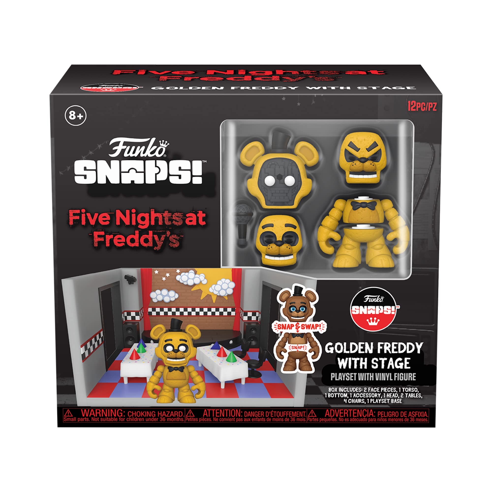 Funko Pop! Snaps: Five Nights at Freddy\'s - Golden Freddy, Playset