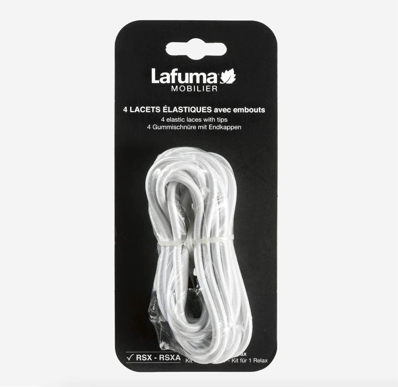 Lafuma Replacement Laces for R-Clip Recliners - White (Accessory/Replacement Only)