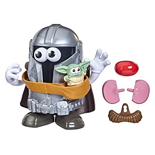 Playskool Potato Head Mr The Yamdalorian and The Tot, Toy for Kids Ages 2 and Up, Star Wars-Inspired Toy, Includes 14 Parts and Pieces