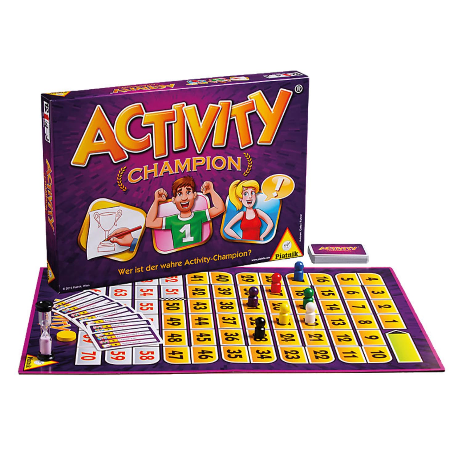 Piatnik 6051-Party Game-Champion Activity