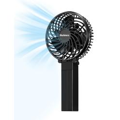 HOLMES 4" Portable, Handheld, Personal or Desk Fan, 3 Speeds, Rechargeable battery, USB-C Charging Cable, 180° Adjustable Head, 