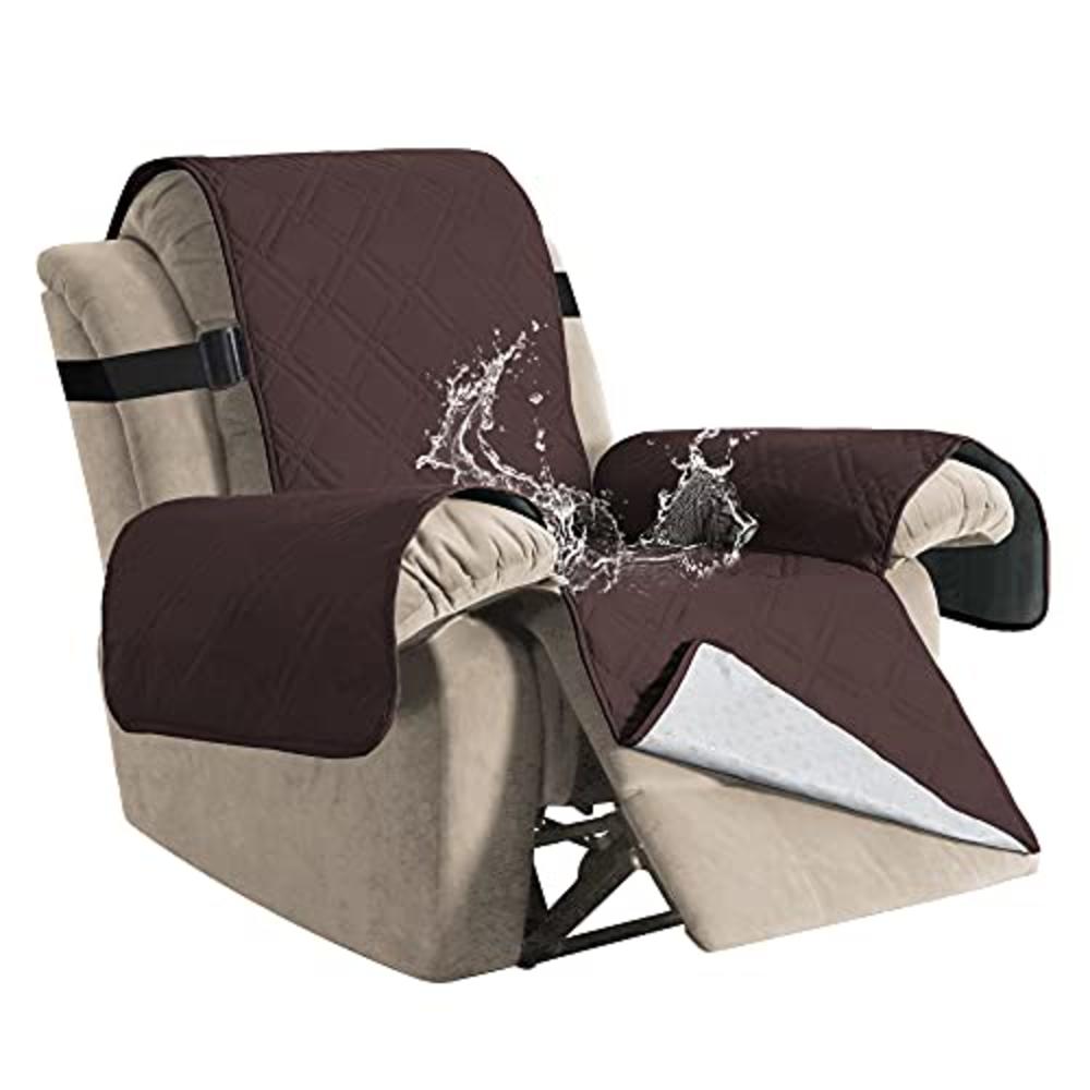 H.VERSAILTEX 100% Waterproof Recliner Chair Covers Washable Recliner Cover for Reclining Chair Non Slip Recliner Slipcovers Seat