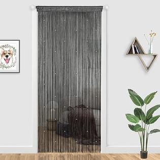 YIIBAII Beaded Curtain Beaded Curtains for Doorways Crystals