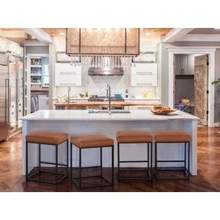 MAISON ARTS Counter Height 24 Inch Bar Stools Set of for