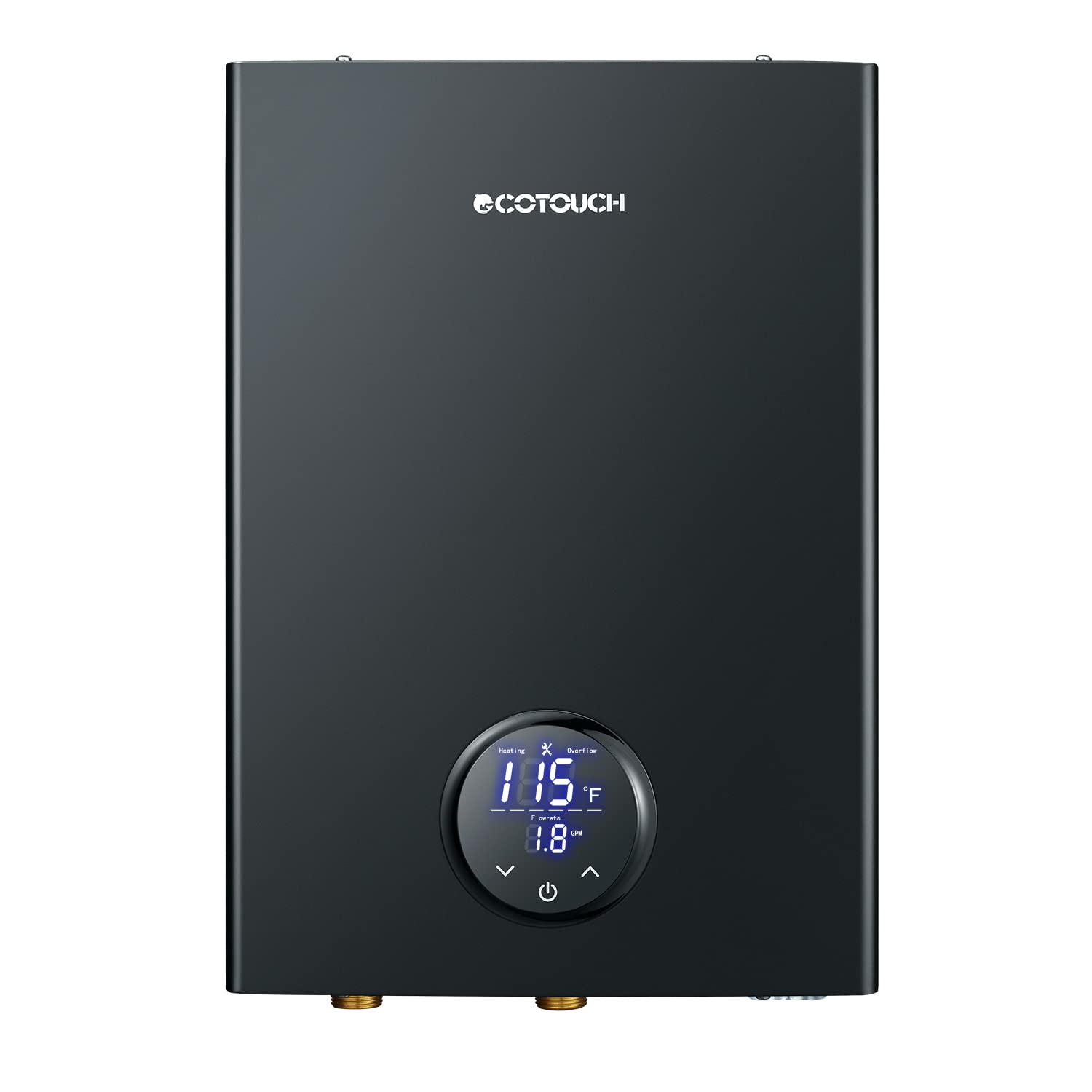 EcoTouch Electric Tankless Water Heater, ECOTOUCH 14kW Instant Hot Water Heater on Demand 240V Point of Use Hot Water Heater Self-Modulat
