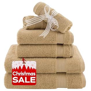 American Veteran Towel, Towels for Bathroom, 6 Piece Towel Sets for  Clearance Prime, 100% Turkish