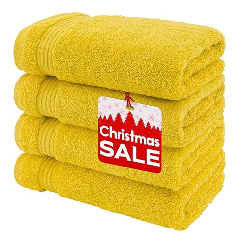 American Veteran Towel, Hand Towels for Bathroom, 4 Piece Hand Towel Sets Clearance Prime, 16 inch 28 inch 100% Turkish Cotton F