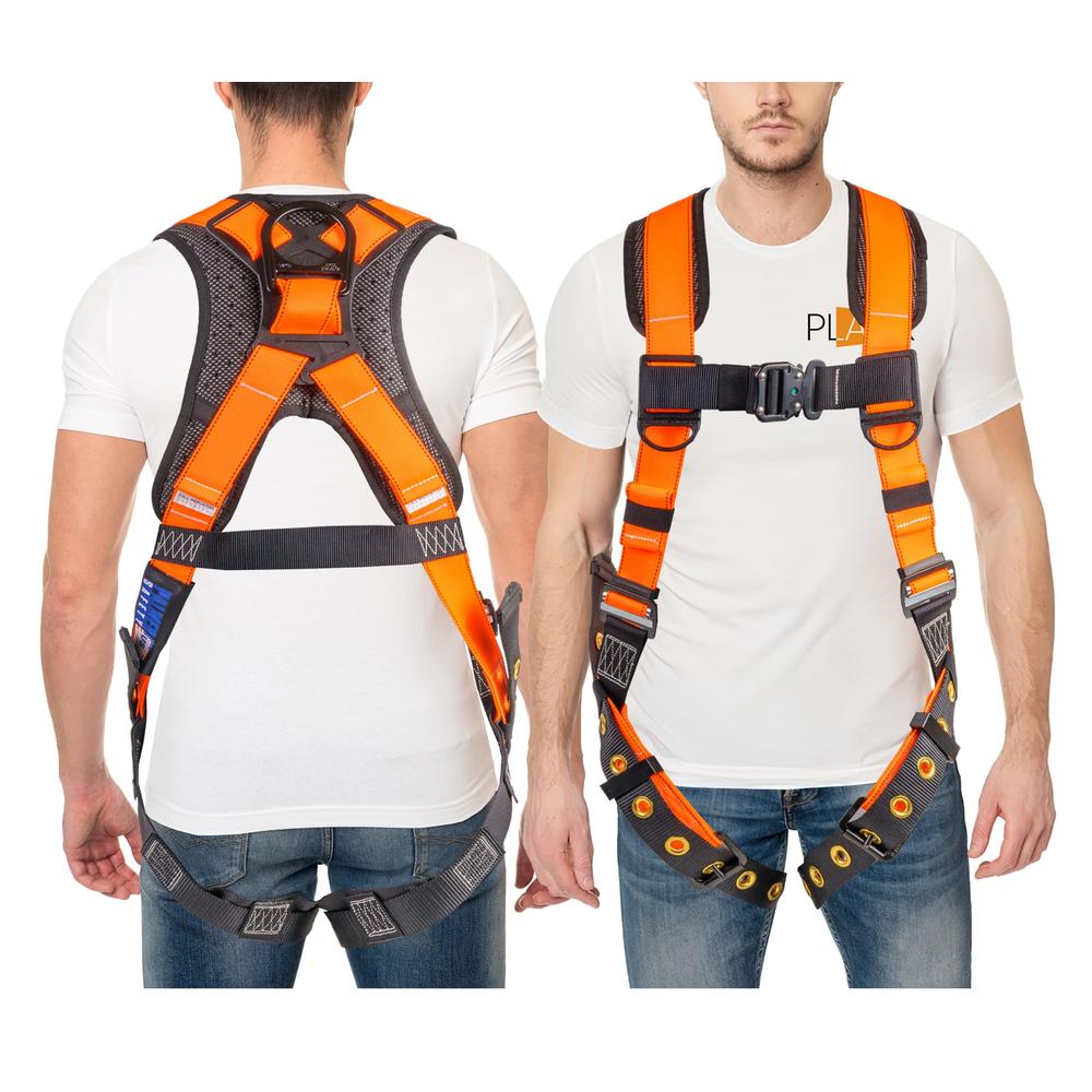 Fall Protection O Ring Palmer Safety ATERET Fall Protection Full Body 5pt Safety Harness ...